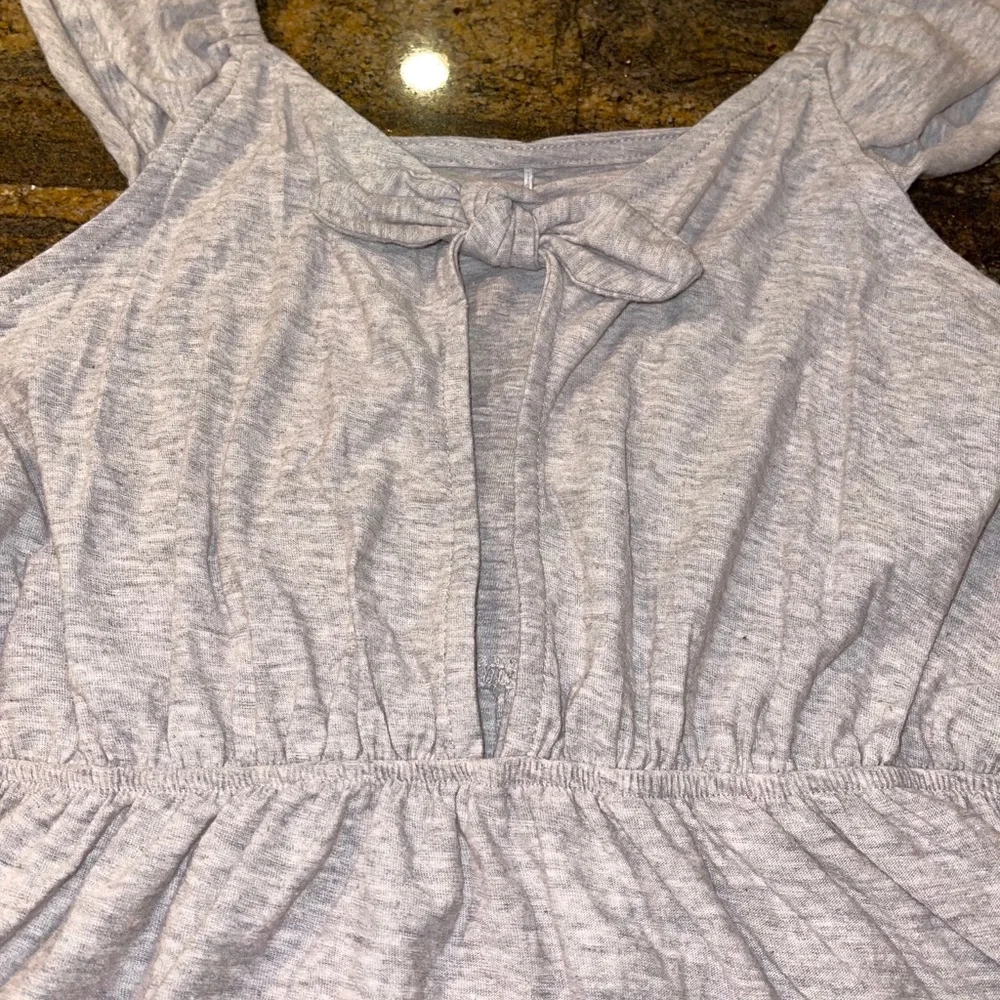 Girls’ Tie-Back Peplum‎ Tank Top